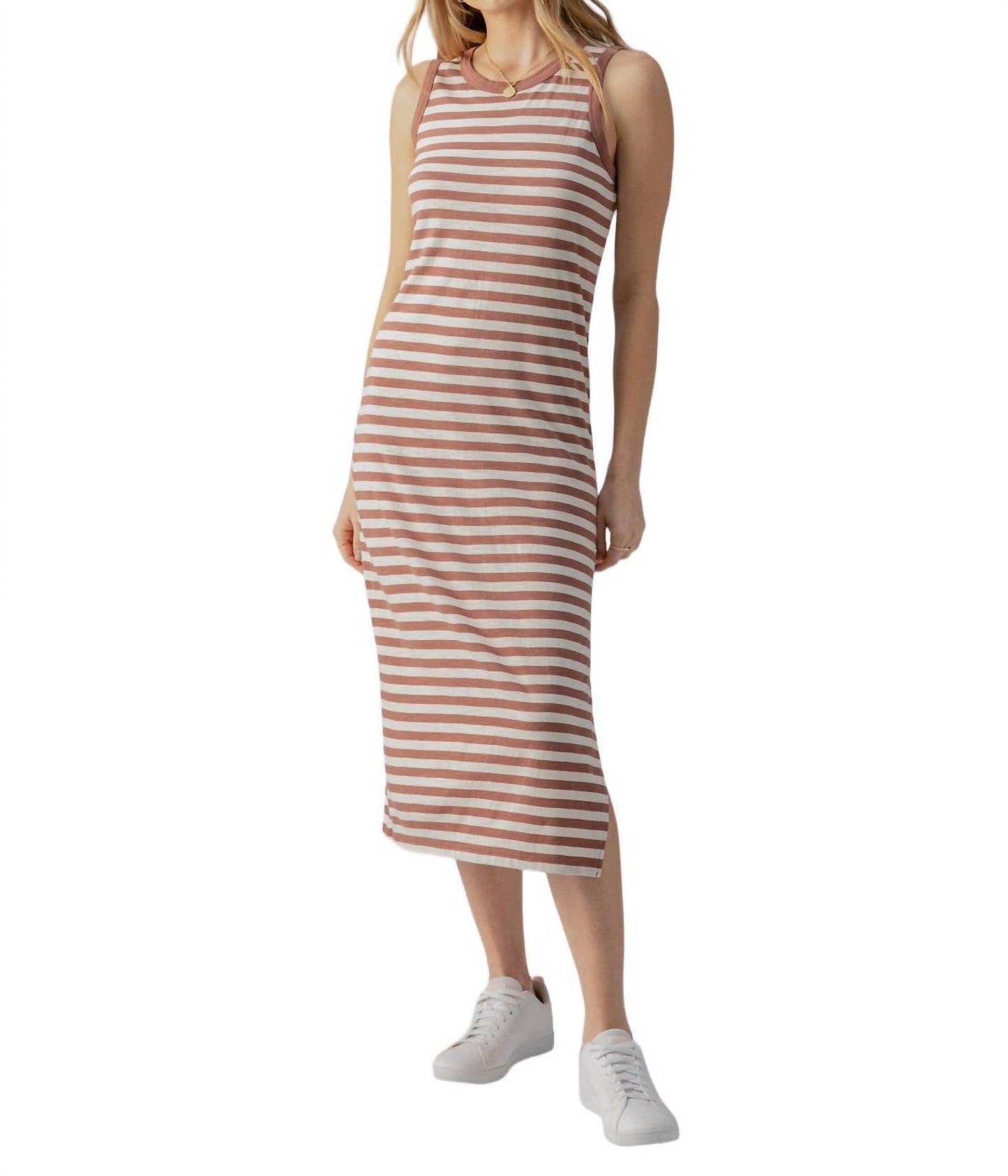 Sanctuary - Contrast Trim Maxi Dress