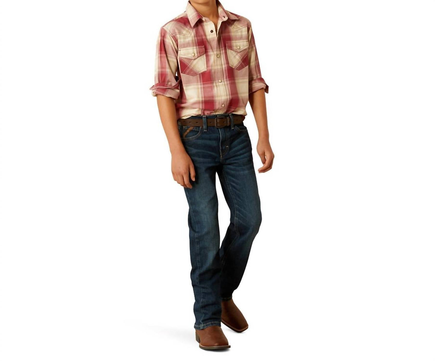 Ariat - Boy's Hardwick Retro Plaid Shirt