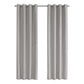 2 Pieces Set Room Darkening Curtain Panels with Grommet