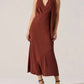 Astr - Hilaire Halter Midi Dress