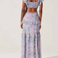 Astr - Mable Floral Tiered Ruffle Maxi Dress