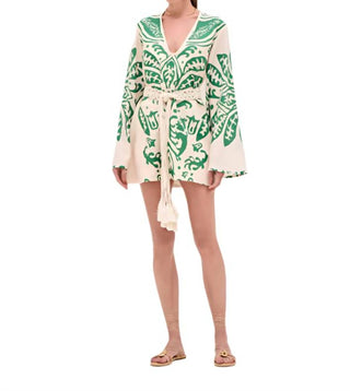 Alexis - Minivestido Noriko Algodão Linho