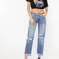 Kancan - Mid Rise Classic Boyfriend Jean