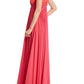Badgley Mischka - Two-tone Twisted Gown