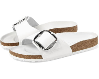 Birkenstock - FEMININO MADRID BIG BUCKLED BRANCO