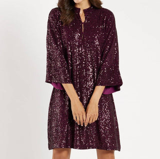 Jude Connally - Vestido curto Delia com lantejoulas