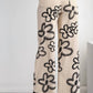 Easel - Flower Print Washed Wide Pants