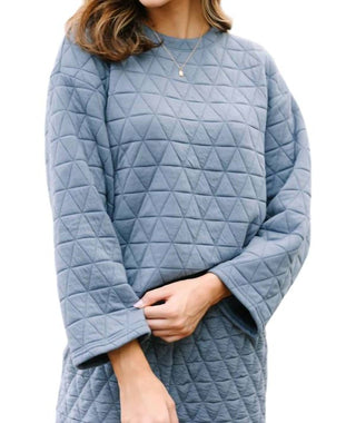 See And Be Seen - Vail Quilted Long Sleeve Top