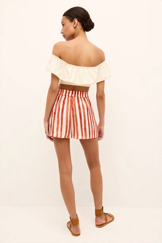 Marie Oliver - Shorts listrados Ana Tierra