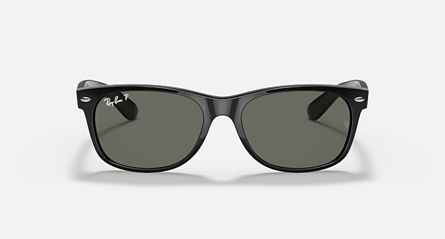 Ray Ban - New Wayfarer Classic Medium Polarized Sunglasses Rb2132 901/58