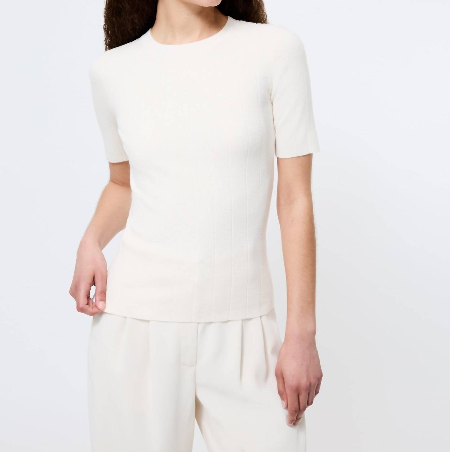 French Connection - Marley Knit Wide Rib Top
