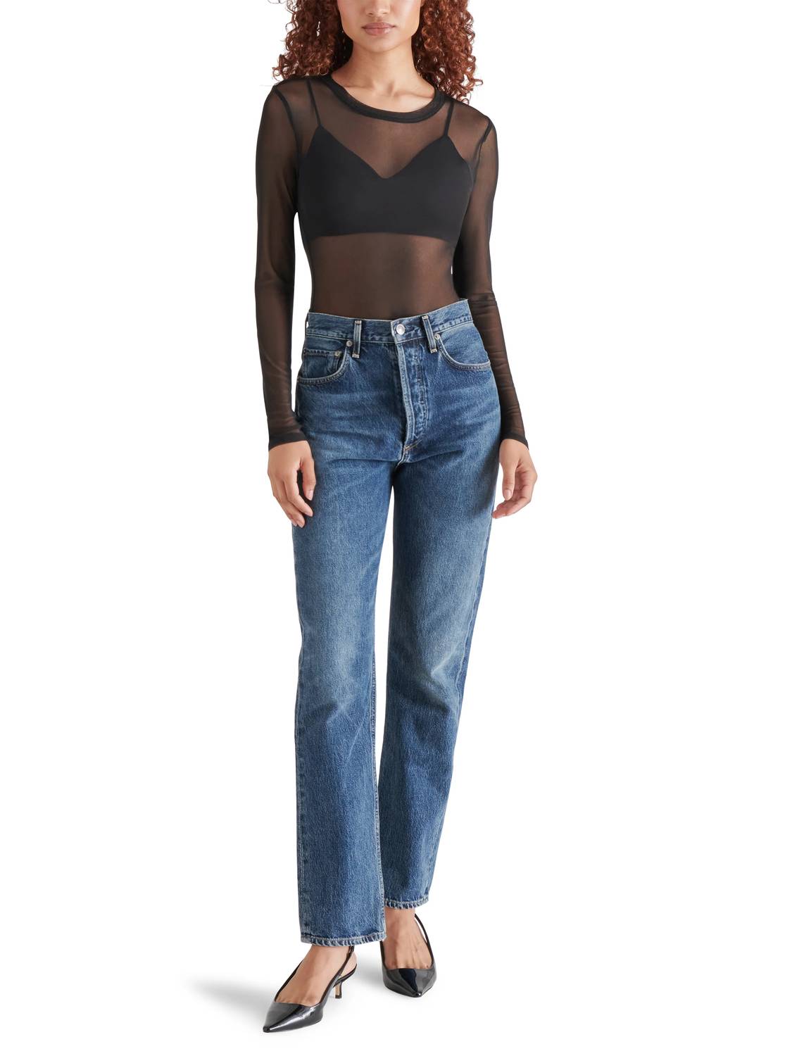 Steve Madden - Azure Sheer Mesh Bodysuit