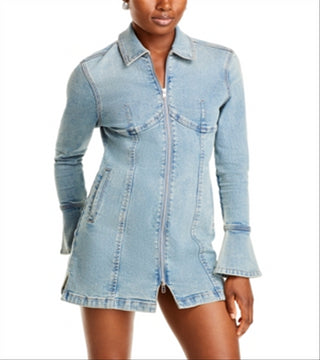 Blanknyc Denim Dress Brown Size M