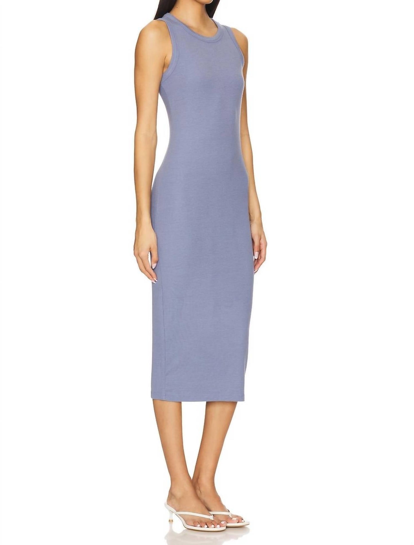 L'Agence - Nura Sleeveless Midi Dress