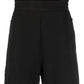 Moncler - Men's Logo Trim Elastic Waist Cotton Bermuda Sweat Shorts