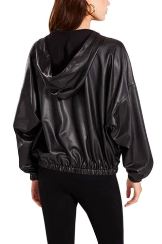 Steve Madden - Jaqueta com capuz Faux Chill