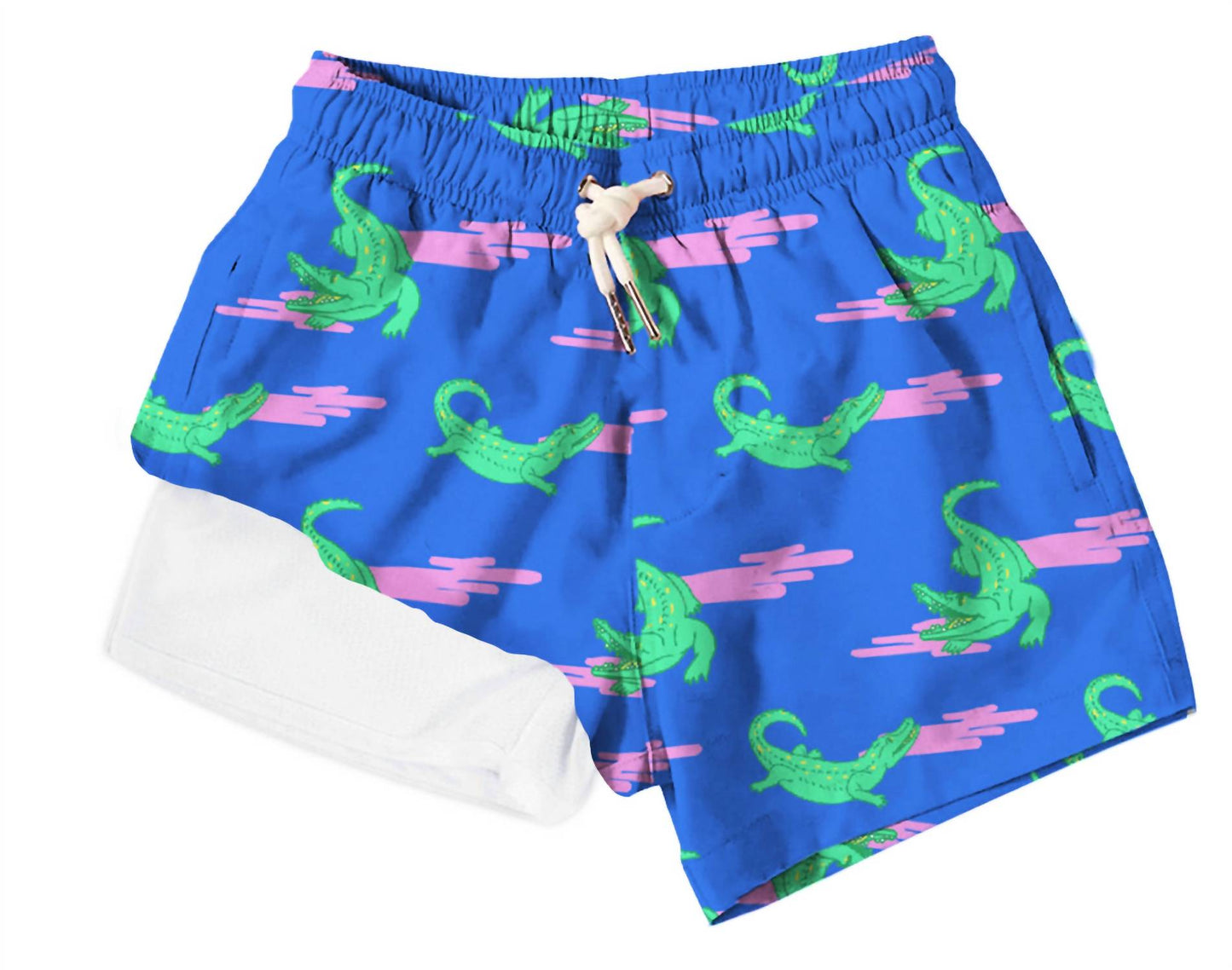 Bermies - Boy's Lined Bermies Swim Trunks