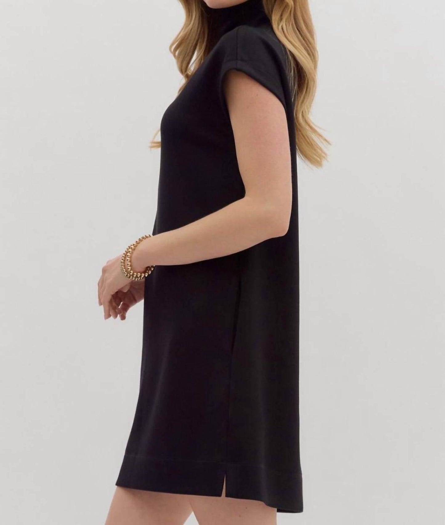 Entro - Knit Mock Mini Dress