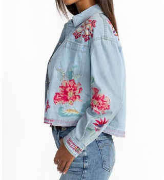 Johnny Was - TALULLA CROPPED DENIM JACKET