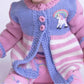 Huggalugs - Baby Girls And Toddlers Unicorn Sweater