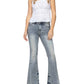 Judy Blue - Mid Rise Tinted Pin Tack Detailed Flare Jean