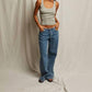 Perfectwhitetee - Mia Fine Variegated Rib Tank