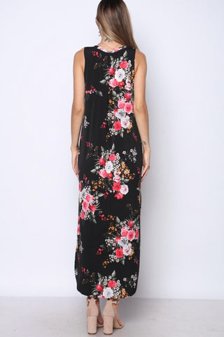 Coletivo Rack - Vestido longo floral