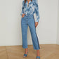L'Agence - Calça Jeans Cropped Stovepipe Emorie