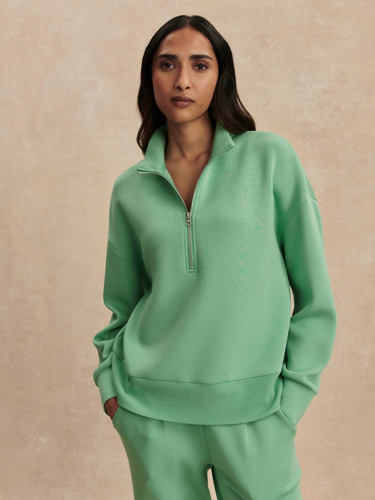 Varley - Mavis Mock Neck Sweatshirt