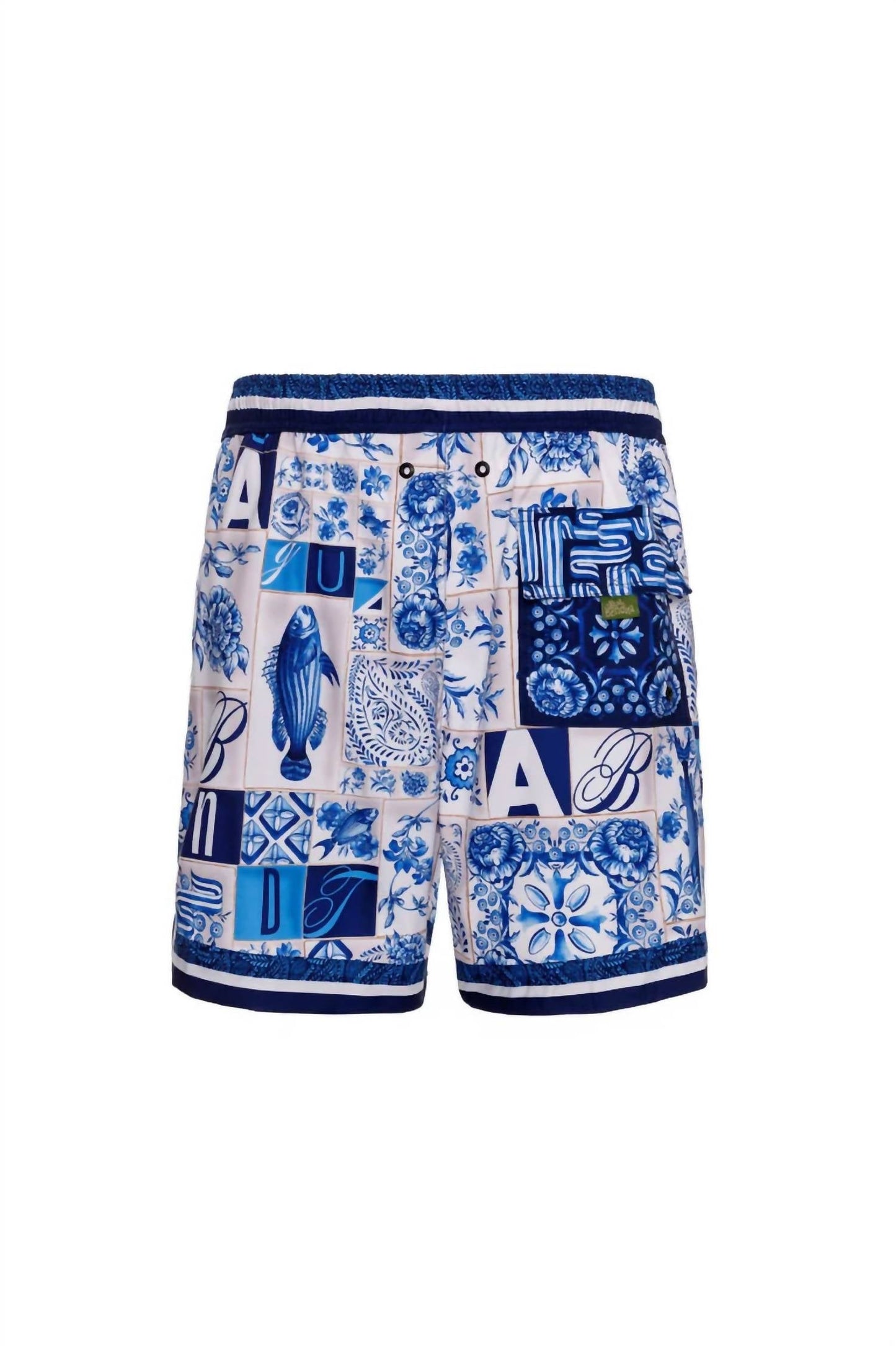 Agua Bendita - Men's Dan Azure Swim Trunks
