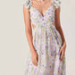 Astr - Primrose Floral Strappy Back Maxi Dress