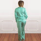 8 Oak Lane - Satin Pajama Pant Set