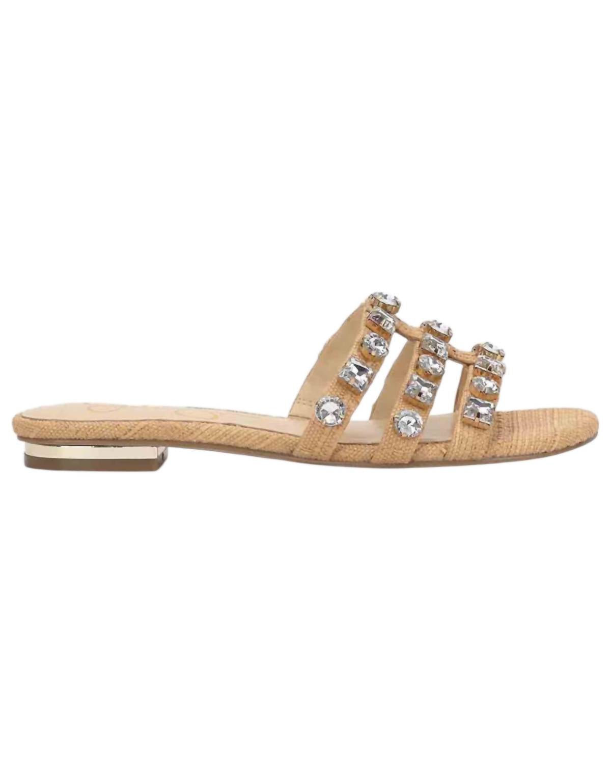 Jessica Simpson - Women's Detta Rhinestone Band Sandals