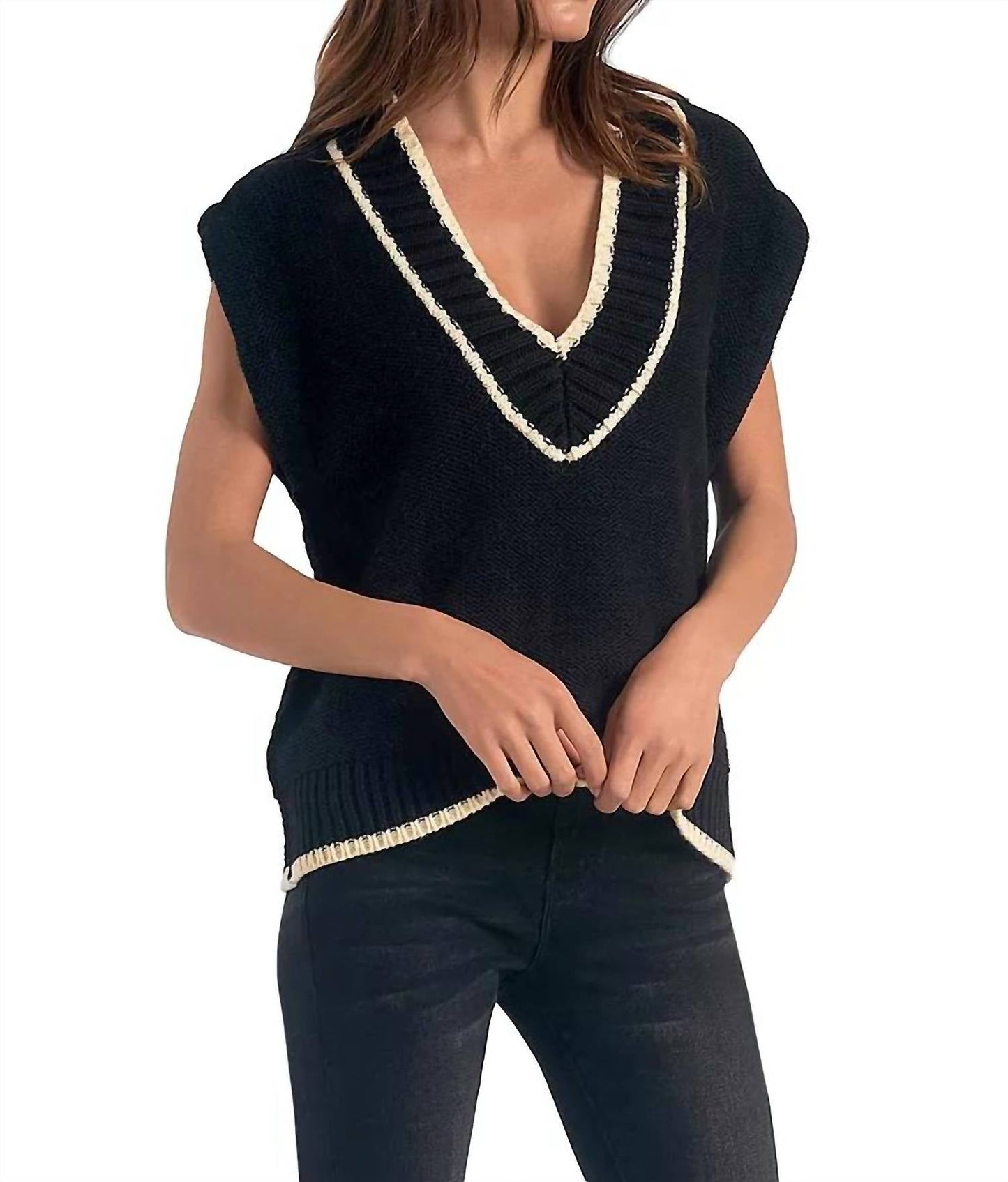 Elan - V Neck Sweater Vest