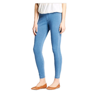 Calças Leggings Cintura Alta Azul Claro A New Day para Mulheres Tamanho M