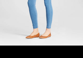 Calças Leggings Cintura Alta Azul Claro A New Day para Mulheres Tamanho M