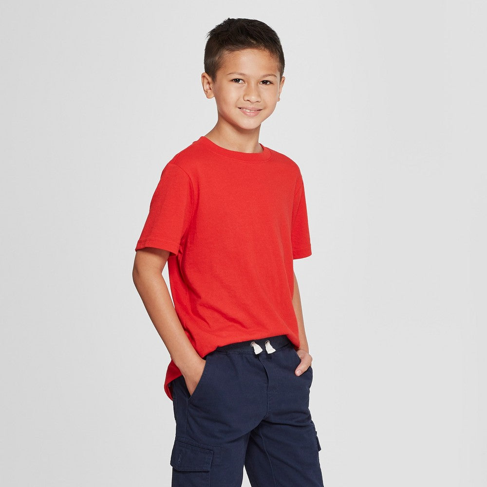 Camiseta de manga curta para meninos - Cat &amp; Jack™ Vermelho S