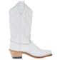 Old West - Kids Girl's Snip Toe Leather Boots