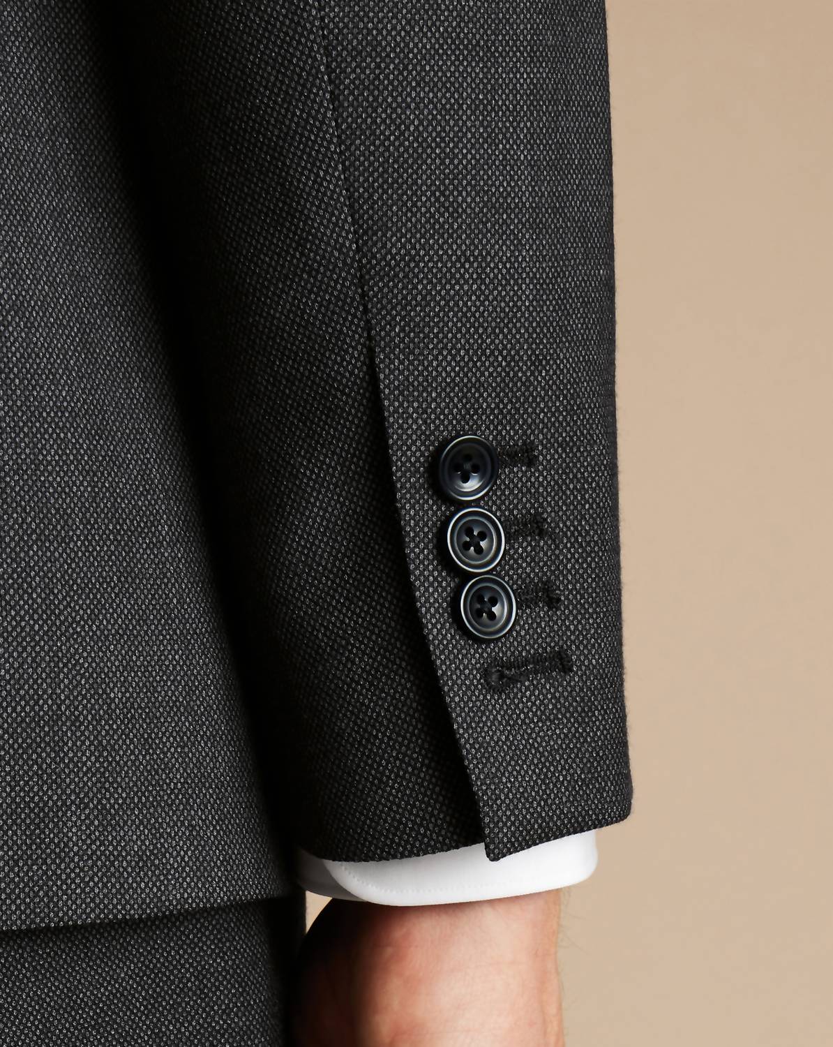 Charles Tyrwhitt - Birdseye Ultimate Performance Suit Jacket