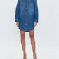 Pistola - Elle Denim Mini Shirt Dress
