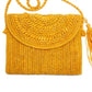 Bolsa transversal Naomi feminina Mar Y Sol amarela tamanho regular