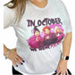 Southern Chic - In October We Wear Pink Hocus Pocus Tee