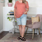Judy Blue - High Waisted Cut-Off Bermuda Shorts