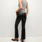 Veronica Beard - Carson Vegan Leather Kick-flare Pants