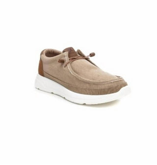 Xti - Mocassins de lona Jack masculinos