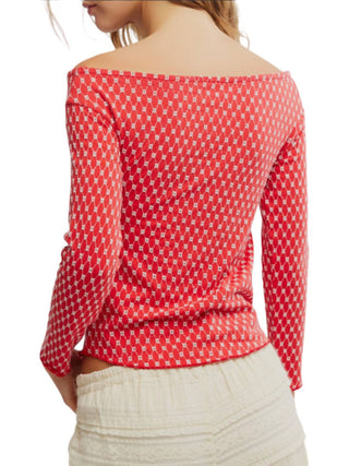 Free People - Gia Eyelet Top
