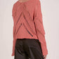 Elan - Ivy Cutout Sweater