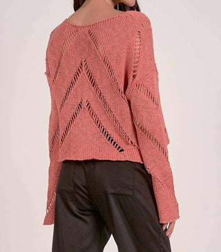 Elan - Suéter com recorte Ivy