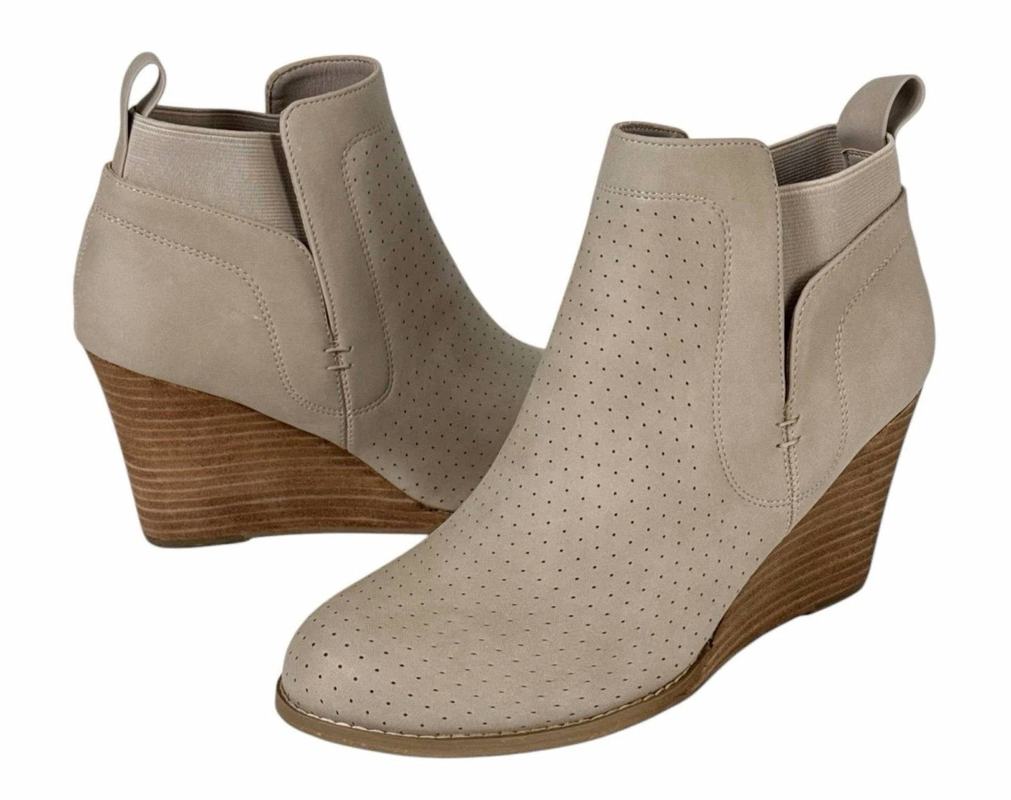 Dolce Vita - Women's Vegan Leather Gerdy Ankle Wedge Boots