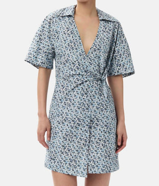 Ganni - Vestido curto com estampa floral